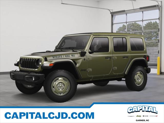 2025 Jeep Wrangler 4xe WRANGLER 4-DOOR WILLYS 41 4xe