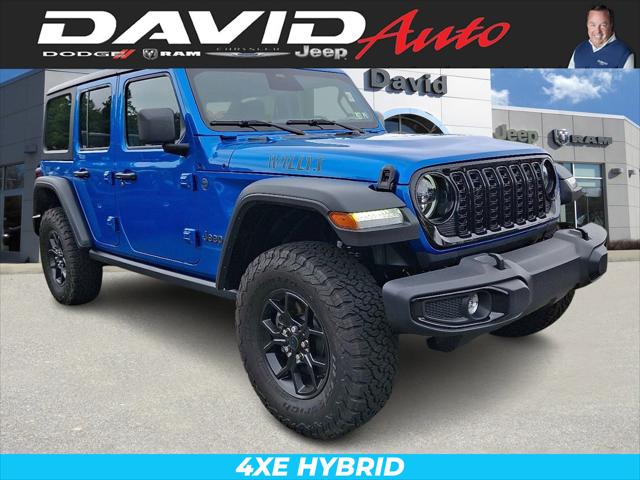 2025 Jeep Wrangler 4xe WRANGLER 4-DOOR WILLYS 4xe