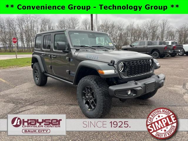 2025 Jeep Wrangler 4xe WRANGLER 4-DOOR WILLYS 4xe