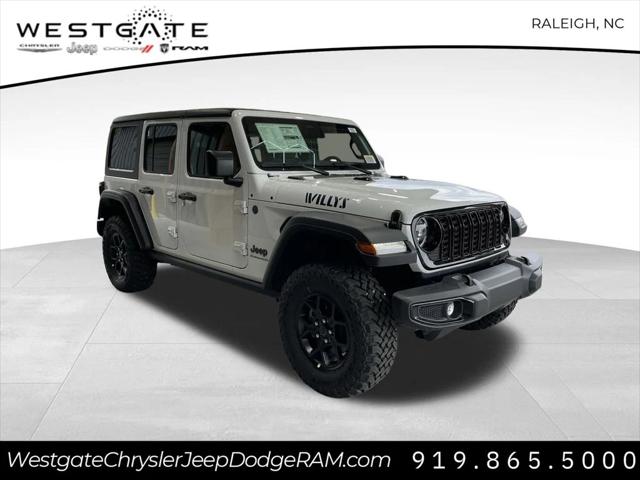 2025 Jeep Wrangler 4xe WRANGLER 4-DOOR WILLYS 4xe