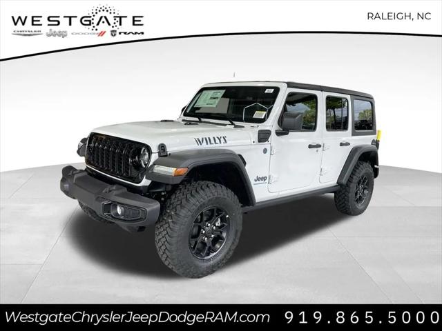 2025 Jeep Wrangler 4xe WRANGLER 4-DOOR WILLYS 4xe