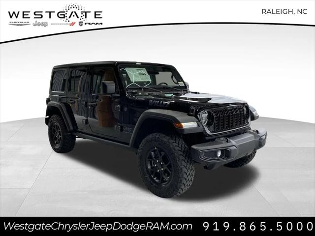 2025 Jeep Wrangler 4xe WRANGLER 4-DOOR WILLYS 4xe
