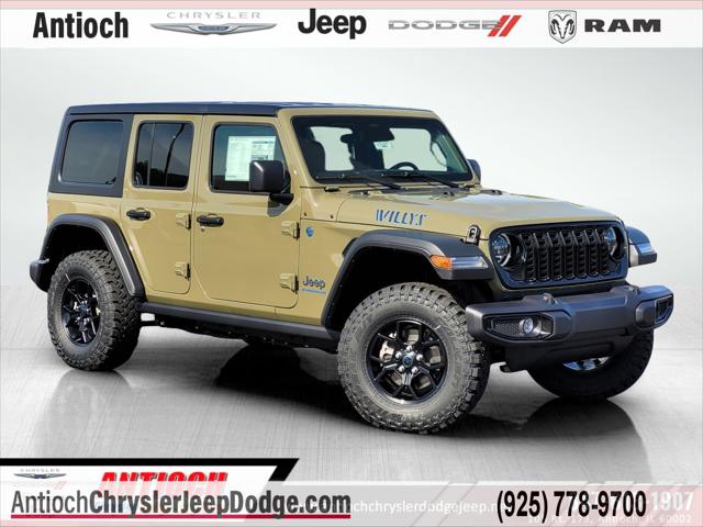 2025 Jeep Wrangler 4xe WRANGLER 4-DOOR WILLYS 4xe