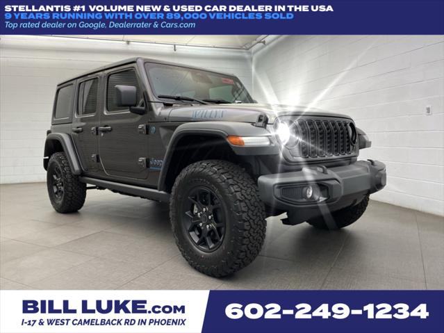 2025 Jeep Wrangler 4xe WRANGLER 4-DOOR WILLYS 4xe