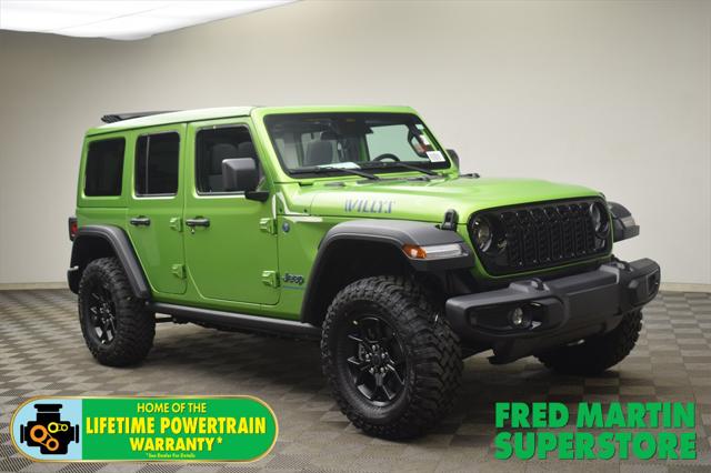 2025 Jeep Wrangler 4xe WRANGLER 4-DOOR WILLYS 4xe