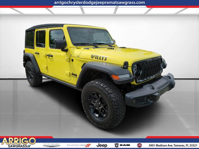2024 Jeep Wrangler 4-Door Willys 4x4