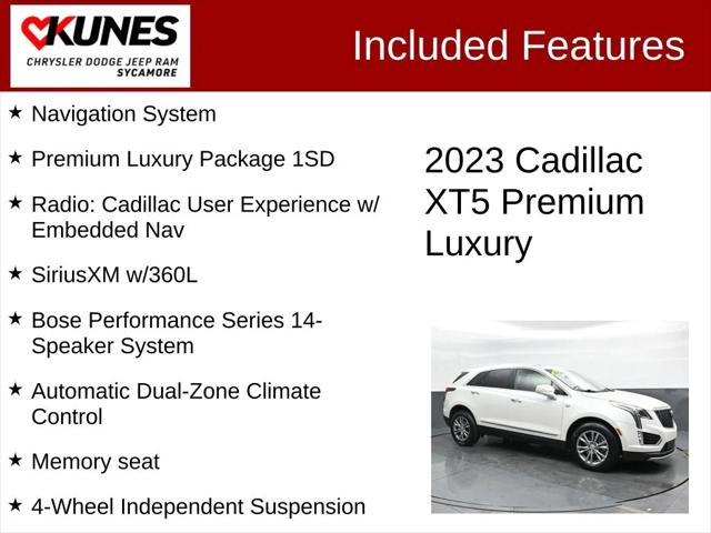 2023 Cadillac XT5 AWD Premium Luxury