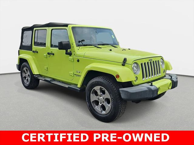 2017 Jeep Wrangler Unlimited Sahara 4x4