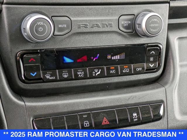2025 Ram ProMaster 2500 Cargo Van Tradesman High Roof 159" WB w/Pass Seat