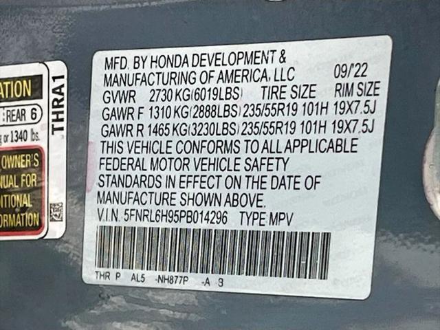 2023 Honda Odyssey Elite