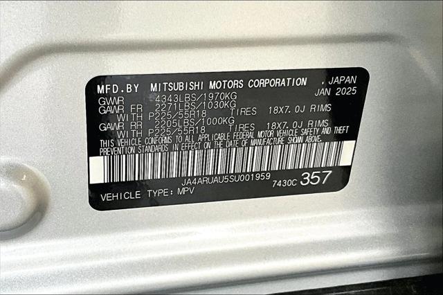 2025 Mitsubishi Outlander Sport 2.0 ES