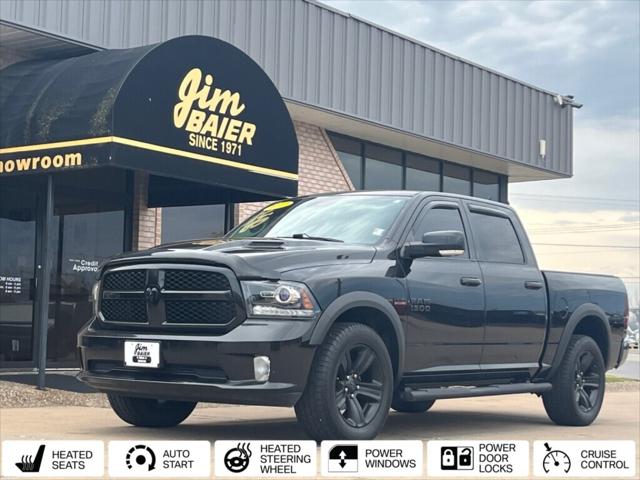2017 RAM 1500 Night Crew Cab 4x4 57 Box