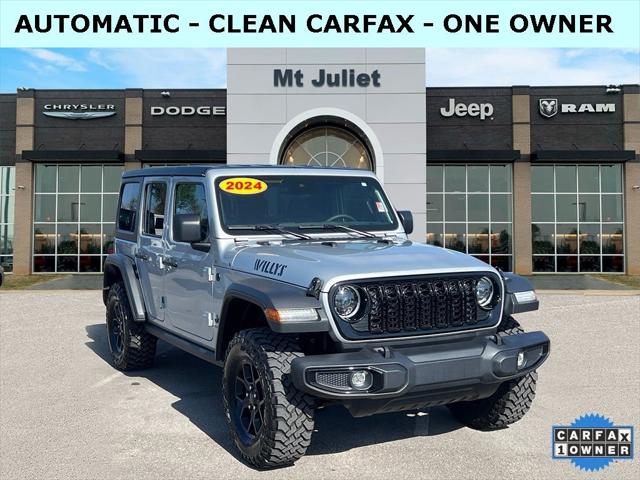 2024 Jeep Wrangler 4-Door Willys 4x4