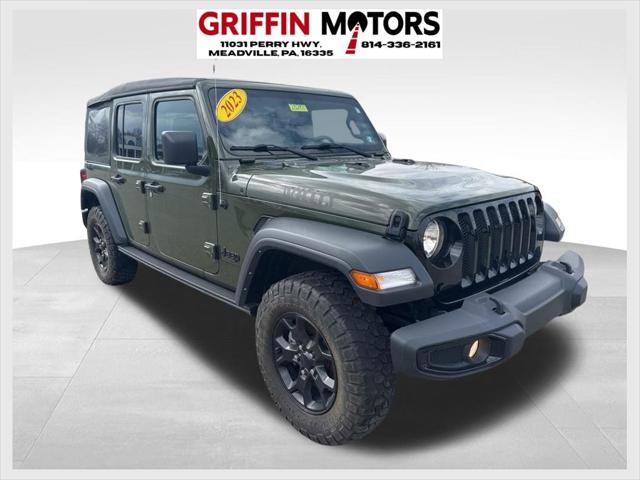 2023 Jeep Wrangler 4-Door Willys Sport 4x4