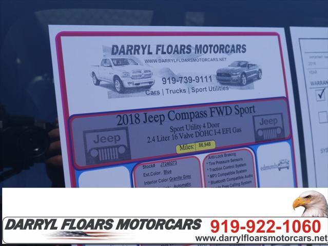 2018 Jeep Compass Latitude FWD