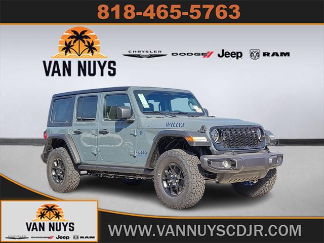 2025 Jeep Wrangler 4xe WRANGLER 4-DOOR WILLYS 4xe