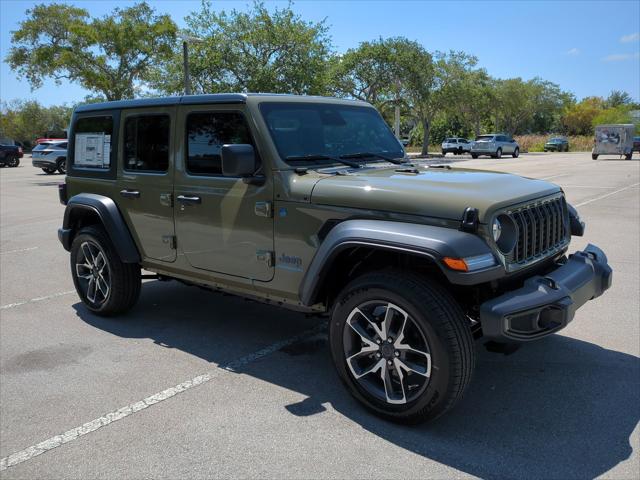 2025 Jeep Wrangler 4xe WRANGLER 4-DOOR SPORT S 4xe