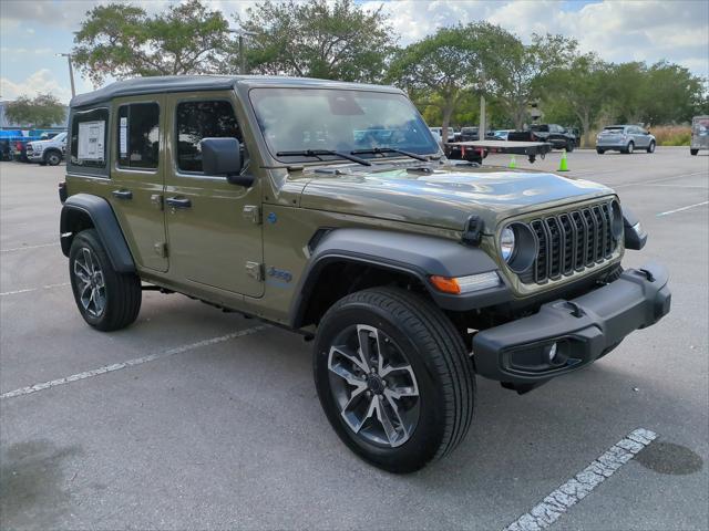 2025 Jeep Wrangler 4xe WRANGLER 4-DOOR SPORT S 4xe