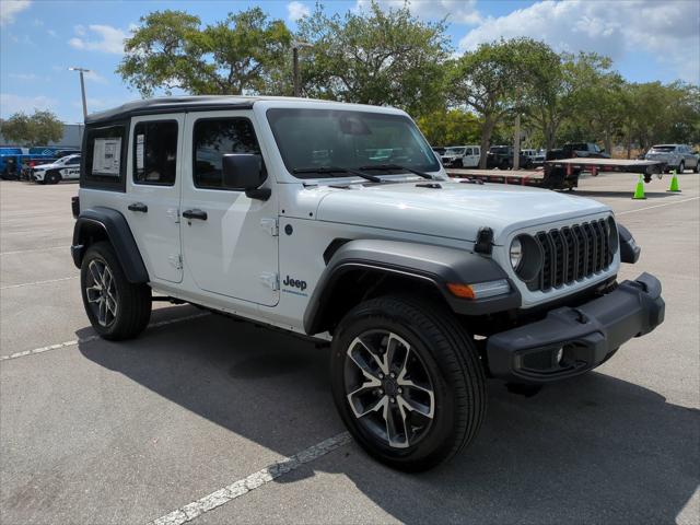 2025 Jeep Wrangler 4xe WRANGLER 4-DOOR SPORT S 4xe