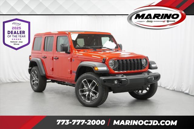 2025 Jeep Wrangler 4xe WRANGLER 4-DOOR SPORT S 4xe