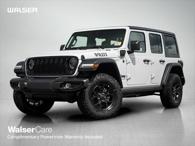 2025 Jeep Wrangler 4xe WRANGLER 4-DOOR WILLYS 4xe