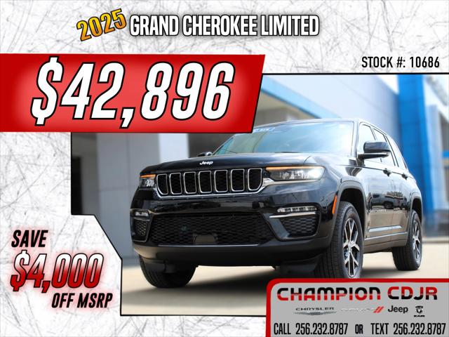 2025 Jeep Grand Cherokee GRAND CHEROKEE LIMITED 4X2