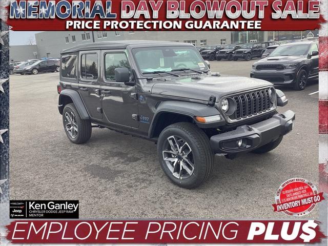 2025 Jeep Wrangler 4xe WRANGLER 4-DOOR SPORT S 4xe