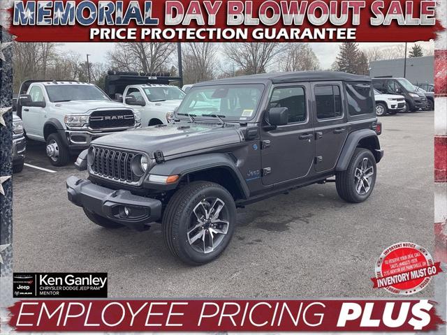 2025 Jeep Wrangler 4xe WRANGLER 4-DOOR SPORT S 4xe