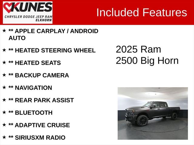2025 RAM Ram 2500 RAM 2500 BIG HORN CREW CAB 4X4 64 BOX
