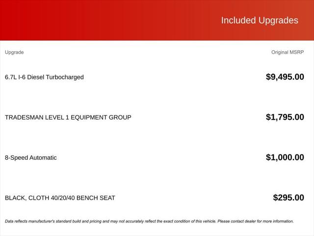 2025 RAM Ram 5500 Chassis Cab RAM 5500 TRADESMAN CHASSIS CREW CAB 4X4 84 CA 2025 RAM Ram 5500 Chassis Cab RAM 5500 TRADESMAN CHASSIS CREW CAB 4X4 84 CA