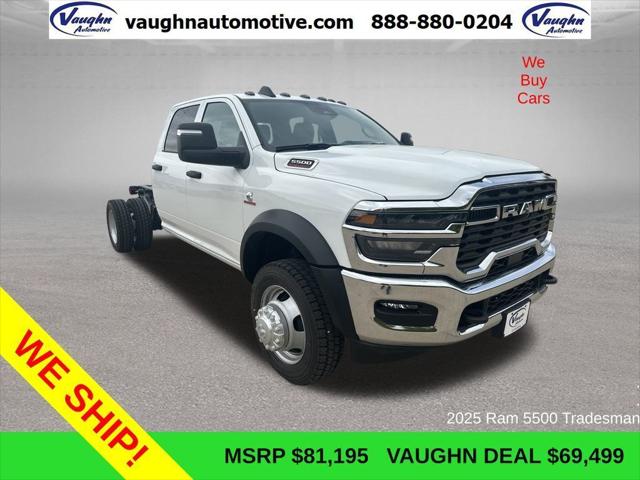 2025 RAM Ram 5500 Chassis Cab RAM 5500 TRADESMAN CHASSIS CREW CAB 4X4 60 CA