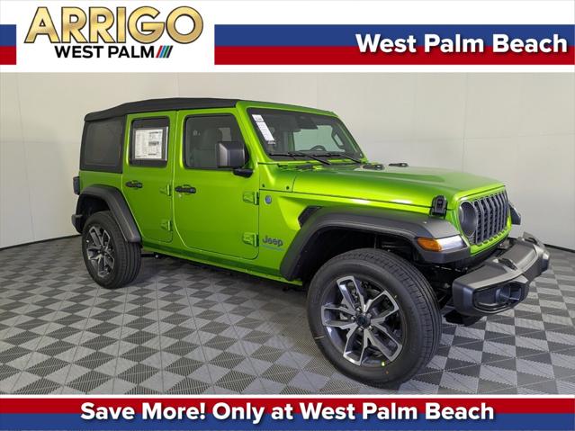 2025 Jeep Wrangler 4xe WRANGLER 4-DOOR SPORT S 4xe
