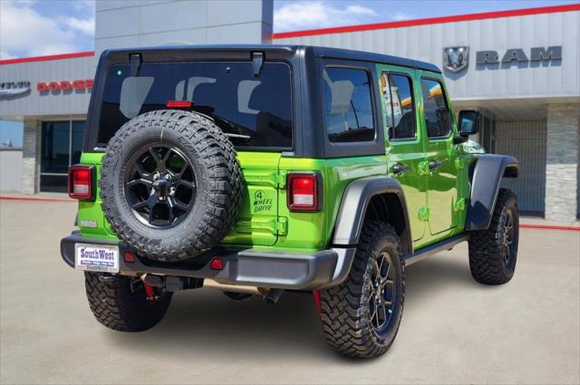 2025 Jeep Wrangler WRANGLER 4-DOOR WILLYS 2025 Jeep Wrangler WRANGLER 4-DOOR WILLYS