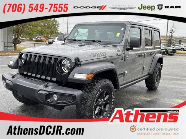 2022 Jeep Wrangler Unlimited Willys 4x4