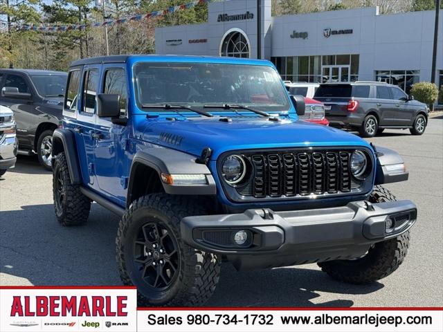 2024 Jeep Wrangler 4-Door Willys 4x4