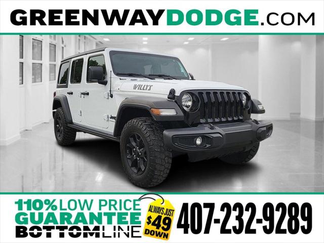 2023 Jeep Wrangler 4-Door Willys Sport 4x4
