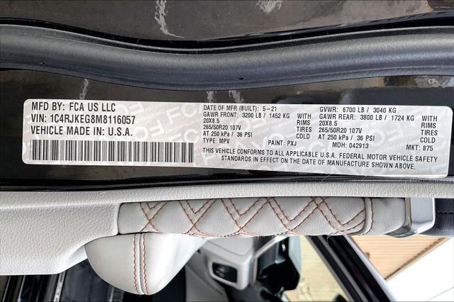 Used 2021 Jeep Grand Cherokee L For Sale in Millington, TN