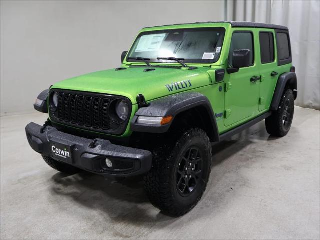 2025 Jeep Wrangler 4xe WRANGLER 4-DOOR WILLYS 4xe
