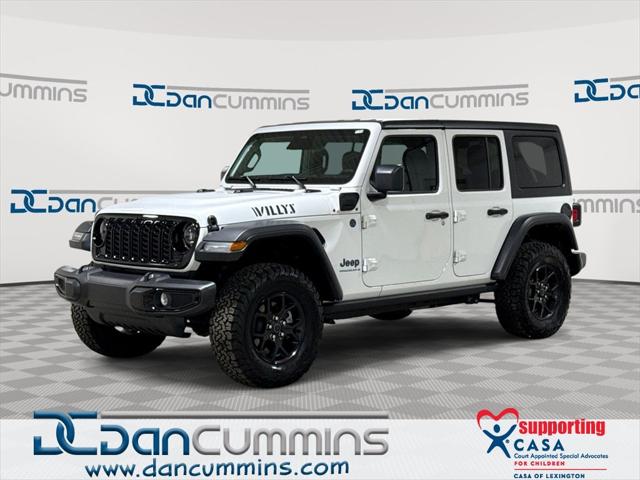 2025 Jeep Wrangler 4xe WRANGLER 4-DOOR WILLYS 4xe