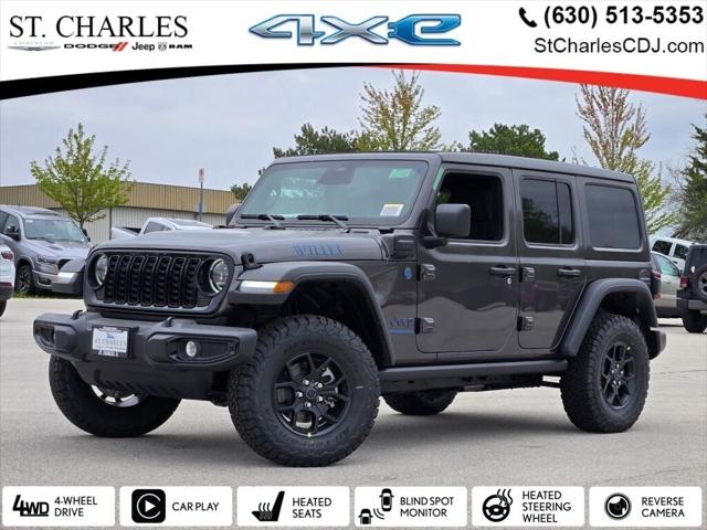 2025 Jeep Wrangler 4xe WRANGLER 4-DOOR WILLYS 4xe