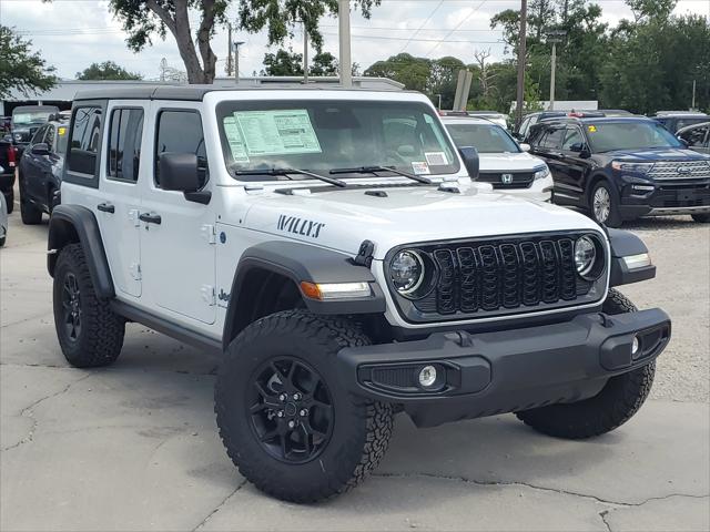 2025 Jeep Wrangler 4xe WRANGLER 4-DOOR WILLYS 4xe