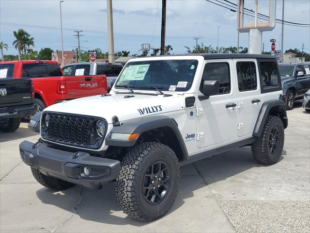 2025 Jeep Wrangler 4xe WRANGLER 4-DOOR WILLYS 4xe
