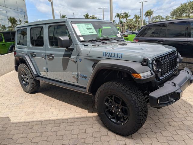2025 Jeep Wrangler 4xe WRANGLER 4-DOOR WILLYS 4xe