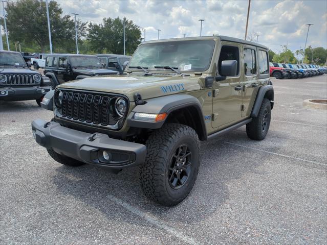 2025 Jeep Wrangler 4xe WRANGLER 4-DOOR WILLYS 4xe