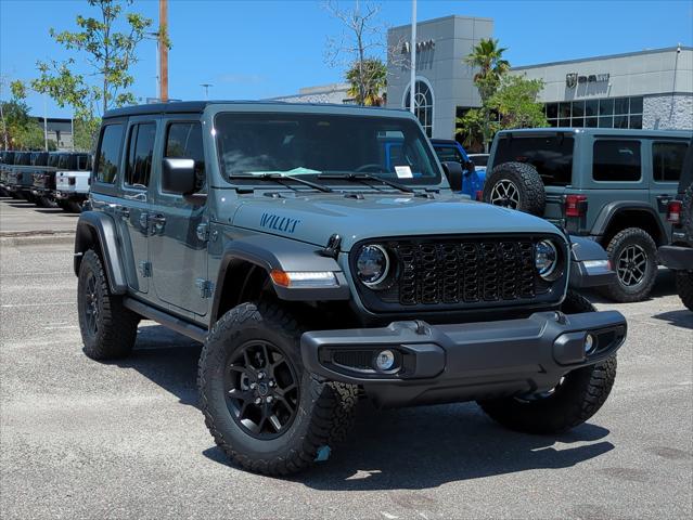 2025 Jeep Wrangler 4xe WRANGLER 4-DOOR WILLYS 4xe