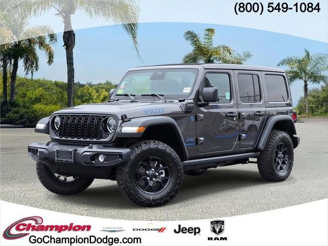 2025 Jeep Wrangler 4xe WRANGLER 4-DOOR WILLYS 4xe