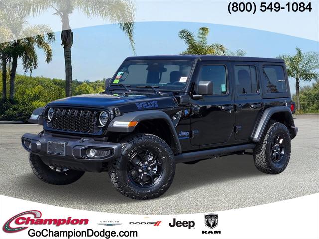 2025 Jeep Wrangler 4xe WRANGLER 4-DOOR WILLYS 4xe