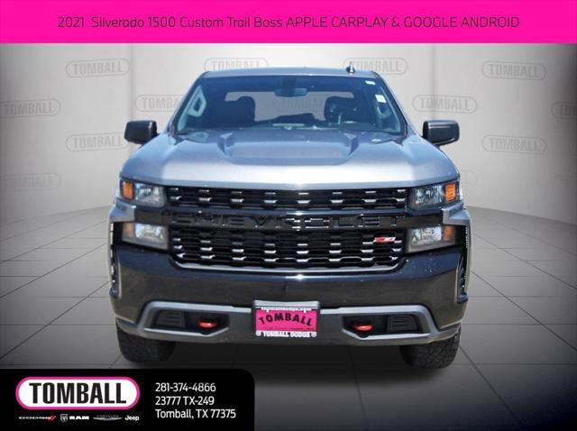 2021 Chevrolet Silverado 1500 4WD Crew Cab Short Bed Custom Trail Boss