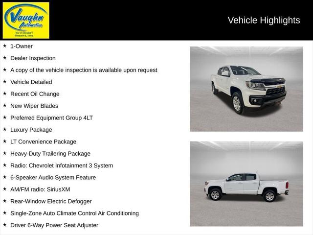 2022 Chevrolet Colorado 4WD Crew Cab Short Box LT
