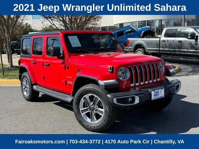 2021 Jeep Wrangler Unlimited Sahara 4x4